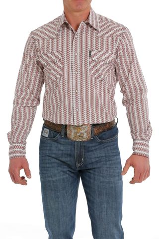 Men's Modern Fit L/S Western Shirt - MTW1301063