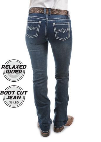 Women's Dakota Relaxed Rider Jean - PCP2210129