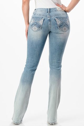 Women's Western Embroidered Jean - JB61752