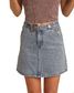 Women's Denim Stud Skirt - RRWD69R0SI