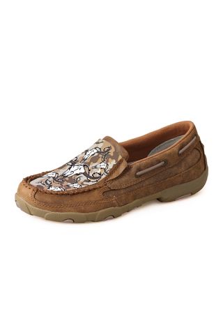 Barbed Skull  Children's Casual Mocs - TCYDMS004