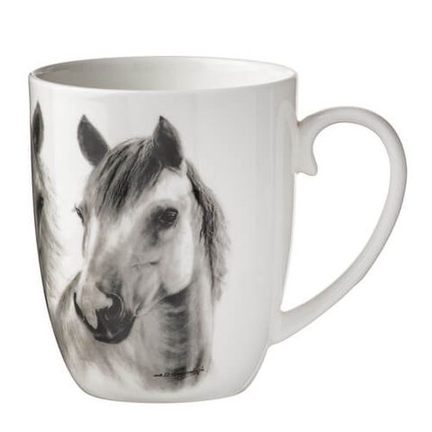 Trio of Grey Horses Mug - 521299