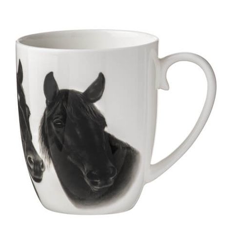Trio of Black Horses Mug - 521300