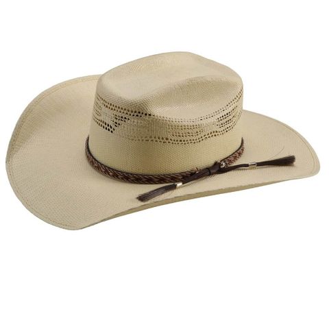 8 Seconds Straw Cowboy Hat - HAT2000