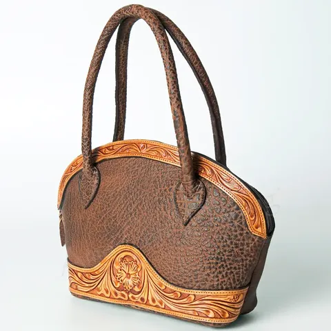 Women's Leather Western Handbag - ADBGZ450a