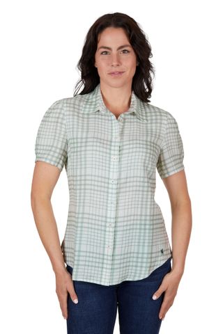 Women's Blake Linen S/S Shirt - T4S2113091