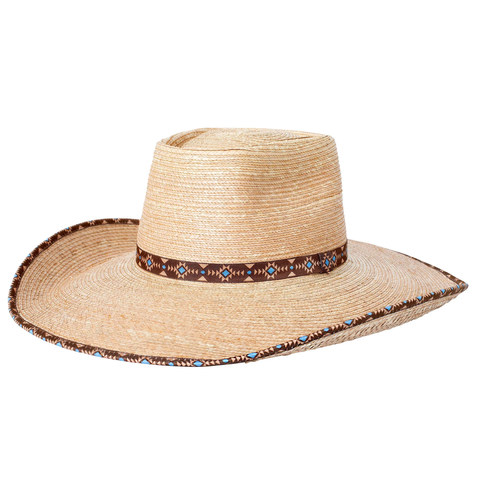 Ava 4.5" Bound Edge Palm Cowboy Hat - HG45AVOA