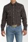 Men's Modern Fit L/S Western Shirt - MTW1303077