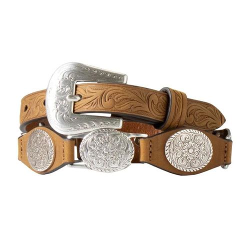 Girl's Concho Western Belt - N4442402