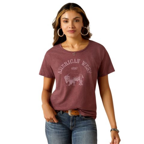 Women's American West S/S Tee - 10051772