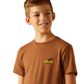 Boy's Bison Sketch Shield S/S Tee - 10051742