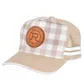 Women's Mini Plaid Trucker Cap - RC2401