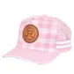 Women's Mini Plaid Trucker Cap - RC2402