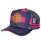 Women's Plaid Trcuker Cap - RC2404