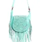 Women's Moonwood Hand Tooled Bag - S-10763