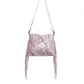 Women's Silver Rose Trail Hide Bag - S-10742