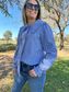 Women's Clementine L/S Shirt - CLEMENTINEBLUE