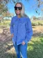 Women's Clementine L/S Shirt - CLEMENTINEBLUE