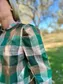 Women's Brooke Check L/S Blouse - BROOKEGRN