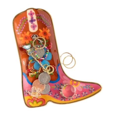 Cowboy Boot Trinket Dish - DSH000074