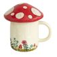 MUG000072 Mushroom Mug with Lid Grow Own Way