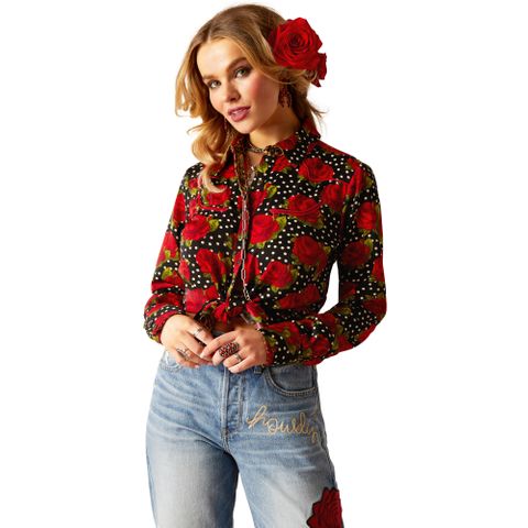 Women's Rodeo Quincy L/S Western Shirt - 10048676