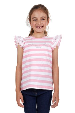 Girl's Eva S/S Flutter Tee - T4S5516182