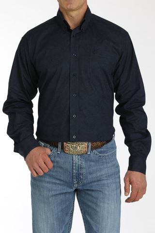 Men's Paisley Stretch L/S Western Shirt - MTW1105774