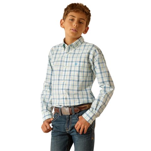 Boy's Pro Phelix L/S Western Shirt - 10048657