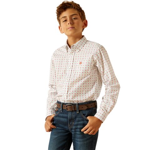 Boy's Kade L/S Western Shirt - 10048661