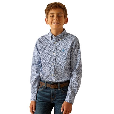 Boy's Perry L/S Western Shirt - 10048658