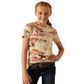 Girl's Hawaiiant S/S Western Shirt - 10048591