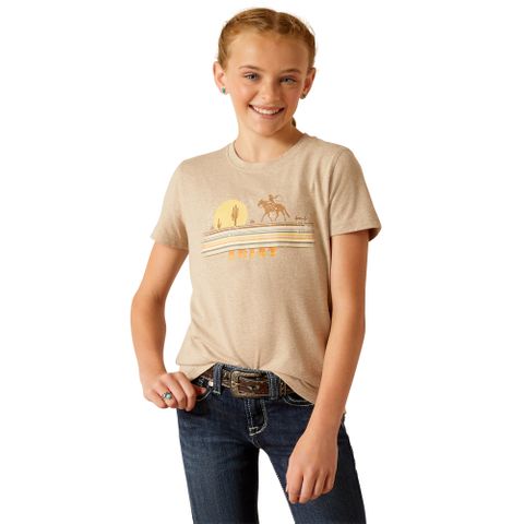 Girl's Cowgirl Desert S/S Western Shirt - 10048592