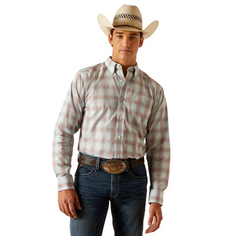 Men's Pro King Fitted L/S Western Shirt - 10048406