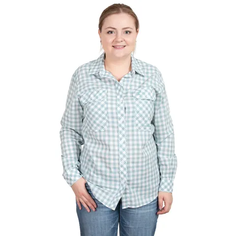 Women's Abbey Full Button L/S Shirt - WWLS2471