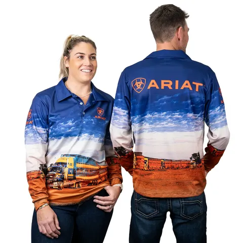 Unisex Roadtrain Fishing Shirt - 2004CLSP