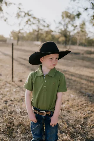 Olive Jnr S/S Polo - OLIVEJNR