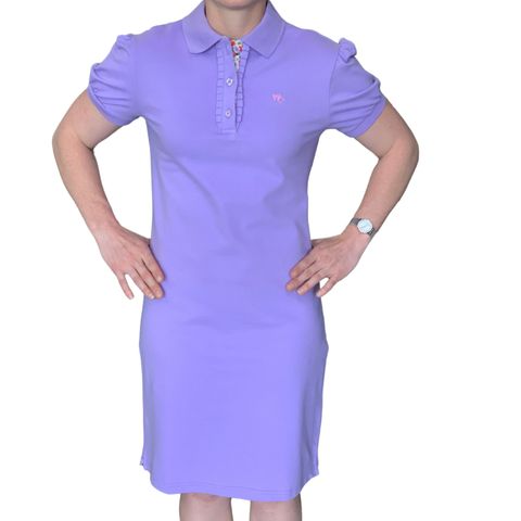 Women's Lilac Polo Dress - LILACPOLO