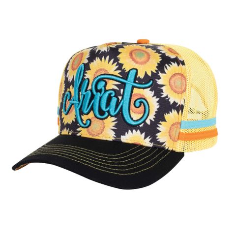 Women's Sunflower Script Cap - AC2215