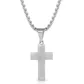 Barbed Wire Cross Necklace - NC5602