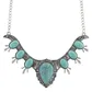 Turquoise Majesty Attitude Collar Neckla - ANC5927