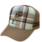 Rocky Mavericks Plaid Trucker Cap - MAVCAPGRY