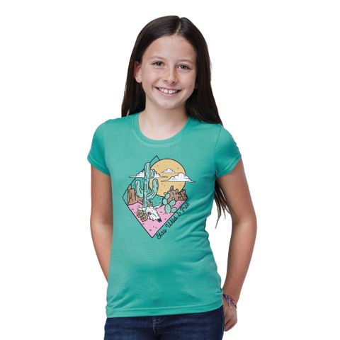 Girl's Five Star Collection S/S Tee - 09513004