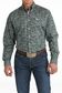 Men's Stretch Paisley L/S Western Shirt - MTW1105811