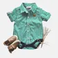 Infant Boy's Dress Shirt Romper - LH24SCPBB10