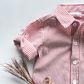 Infant Boy's Dress Shirt Romper - LH24SCPBB11