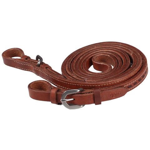 Buckstitched Roper Rein - FOR27-0090 HA