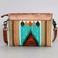 Women's Genuine Western Crossbody Bag - ADBG586