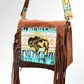 Women's Hand Painted Bag - ADBGM109P2