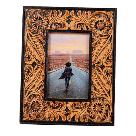 Wyburn Canyon Hand Tooled Frame - S-8188